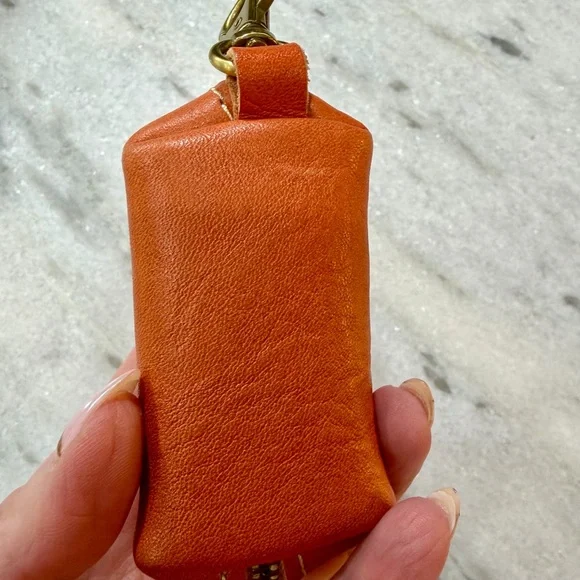 🦄Portland Leather Goods Mini Taco in Satsuma - Picture 3 of 7